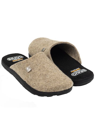 505 "Zima" | Женские сабо (бежевый)