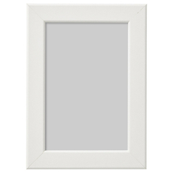 IKEA FISKBO  (ИКЕА ФИСКБО)  -  Рамка, белая, 10x15 см