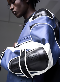 [FROM MOSCOW] Куртка BLIND x BLACK8 Armored Motorcycle Leather Jacket