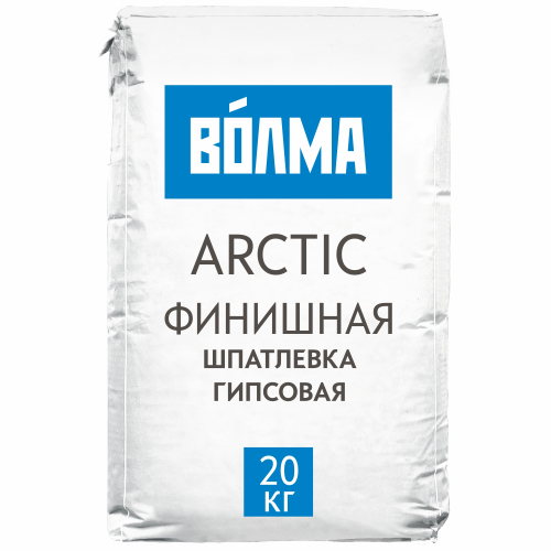 Волма Арктик Шпатлевка гипсовая финишная 20 кг