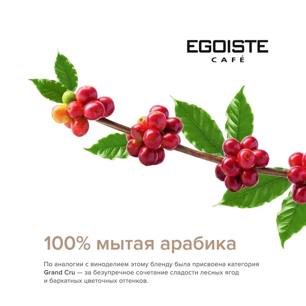 Кофе в зёрнах EGOISTE Grand Cru, арабика, 1 кг