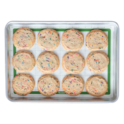 Коврик для выпечки 42х29см Tovolo разлинованный зеленый