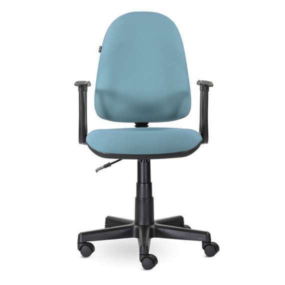 Кресло BRABIX "Prestige Start MG-312", эргономичная спинка, ткань, бирюзовое, 531921