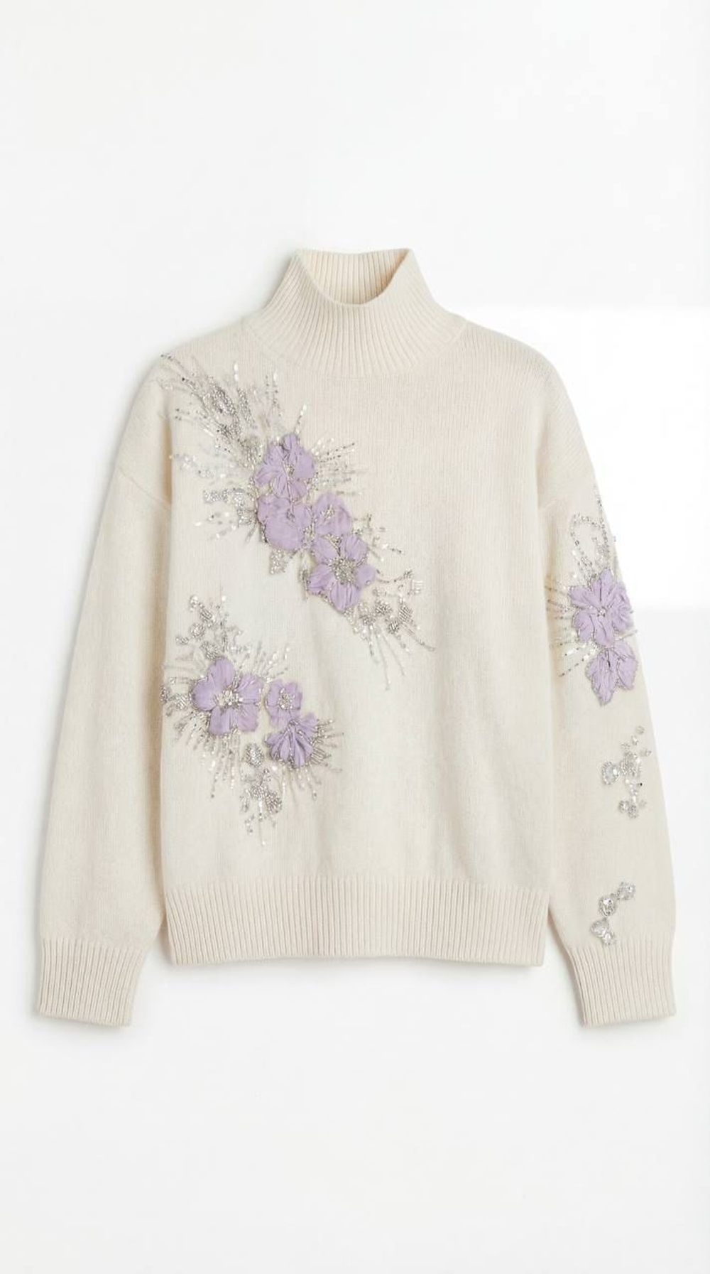 Свитер "Лавандовый Пух"