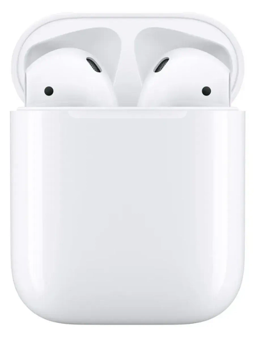 Беспроводные наушники Apple AirPods 2 с зарядным футляром