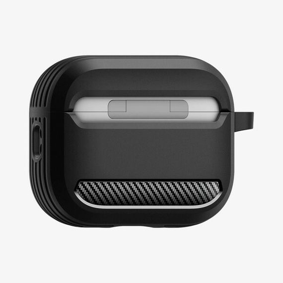 Чехол Spigen Rugged Armor для AirPods Pro 3 (ACS09822) Matte Black