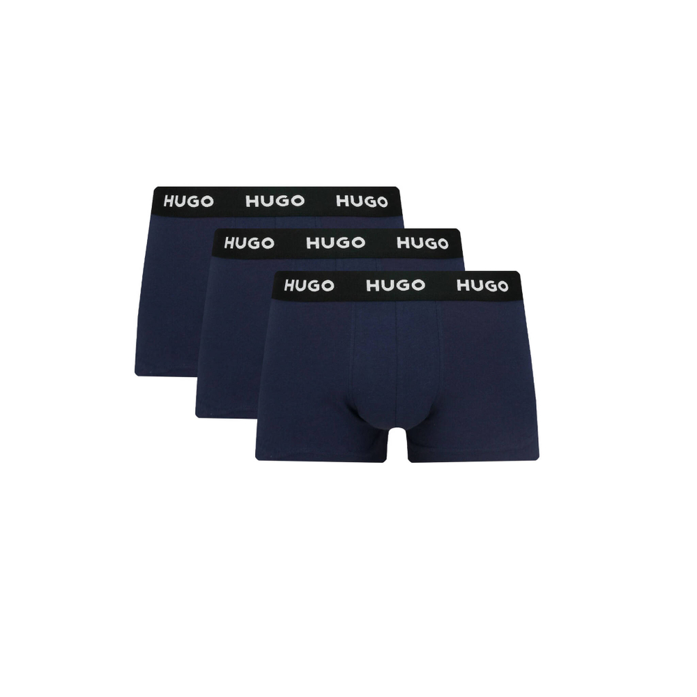 трусики-боксеры 3 шт. trunk triplet pack Hugo Bodywear - темно-синий(50469786)