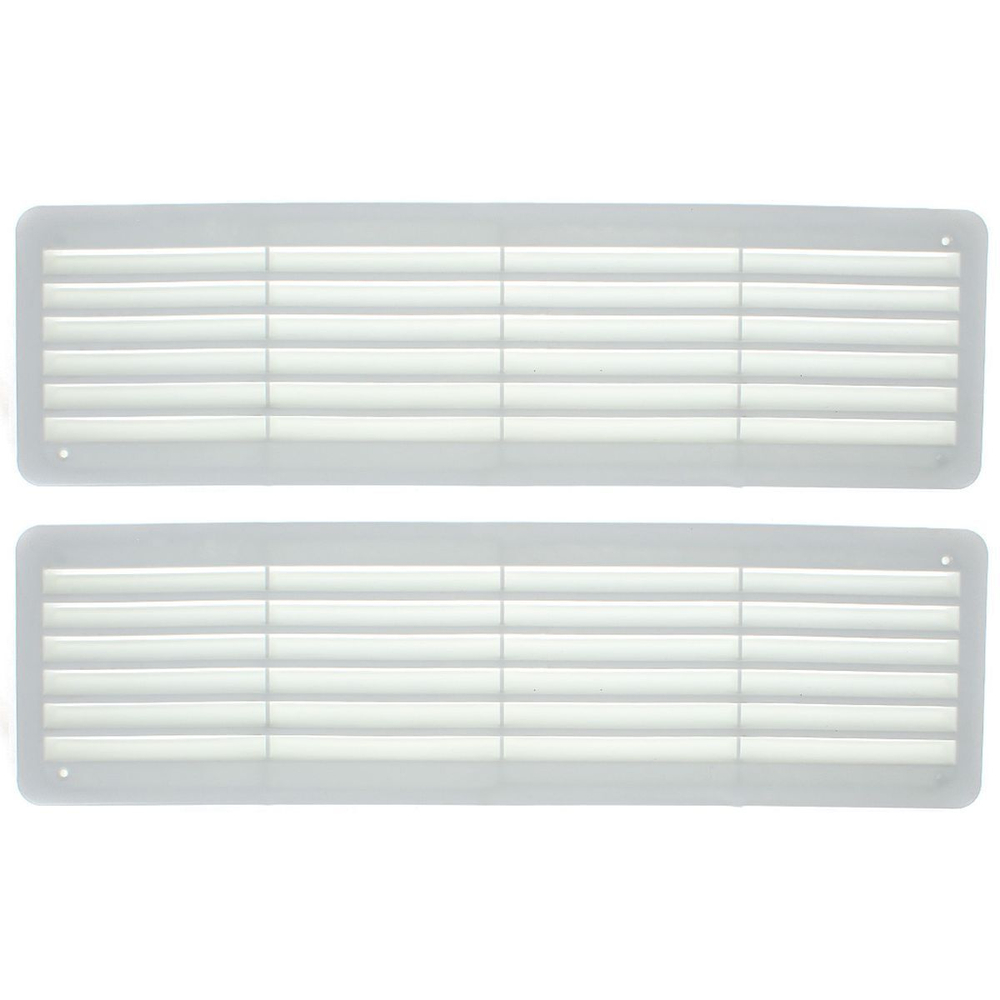 Решетка вентиляционная пластик, 450х130 мм, 2 шт, Event, 4513ДП