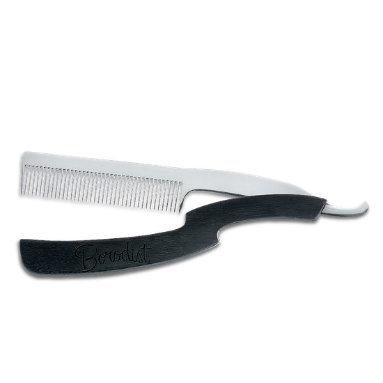 "Опасная" расческа Borodist в кейсе