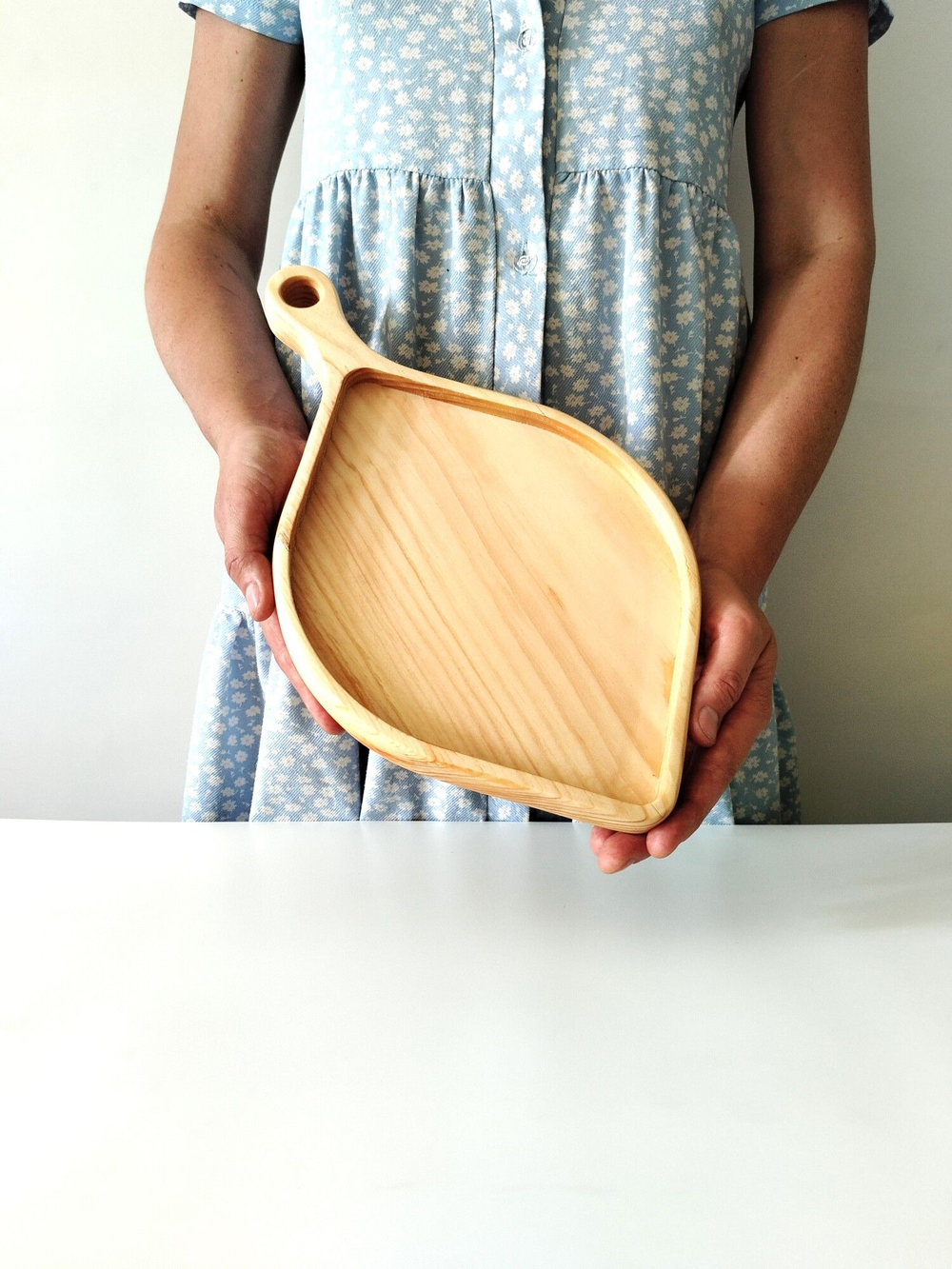 Доска деревянная для подачи сервировочная