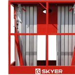 Подъемник передвижной телескопический мачтовый SKYER GTWY 8-200 AC/DC (в/п 8 м, г/п 200 кг)