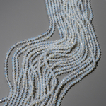 Лунный камень (имитация), 4,1мм, шар, микроогранка