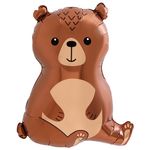 Шар (24''/61 см) Фигура, Лесной Медведь, 1 шт. в уп.
