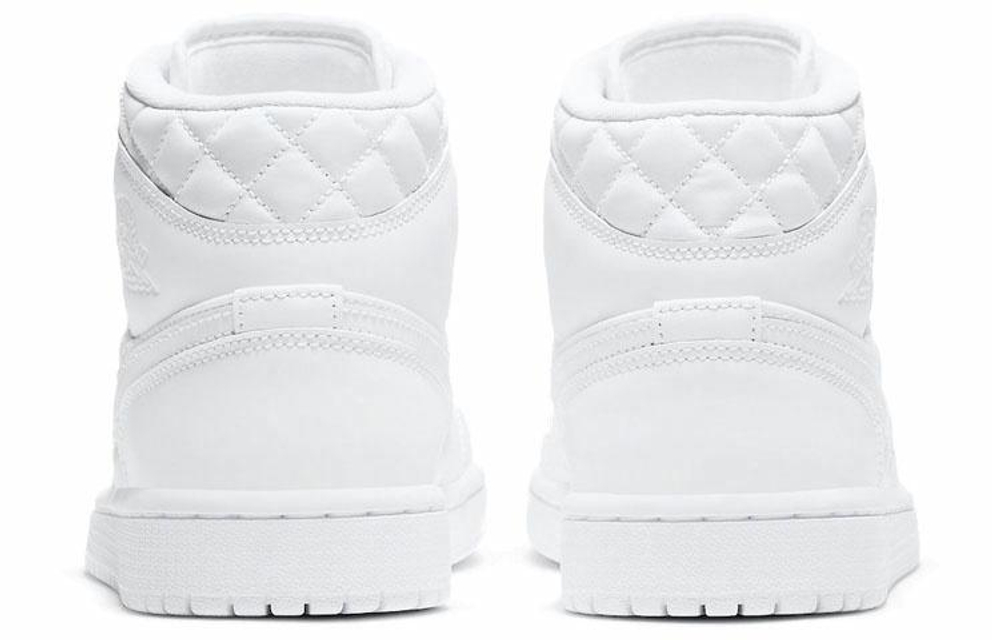 Кроссовки Jordan Air Jordan 1 Mid "Quilted White" (Женская размерная сетка)