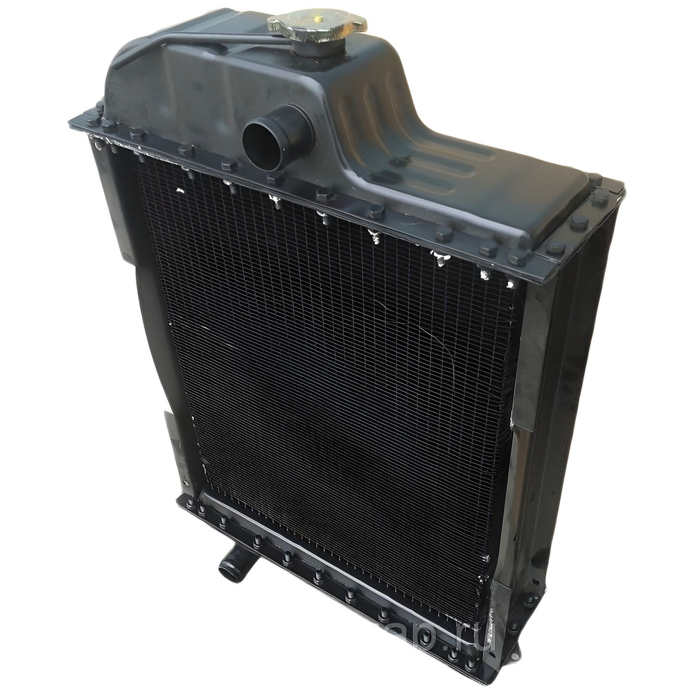 Радиатор МТЗ-80, алюминиевая сердцевина, стальные баки 70П-1301010