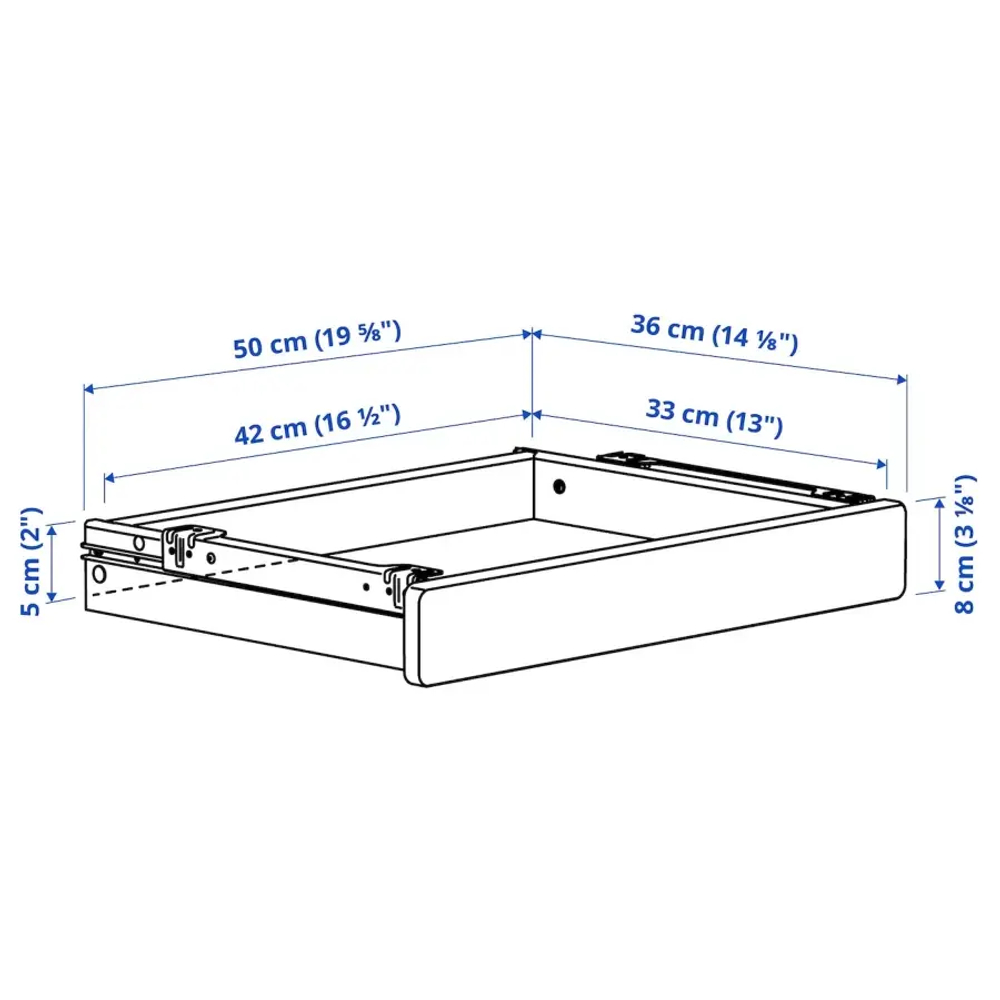 Письменный стол с ящиками - IKEA RELATERA/РЕЛАТЕРА ИКЕА, белый/зеленый
