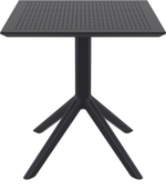 Стол пластиковый Siesta Contract Sky Table 70, черный