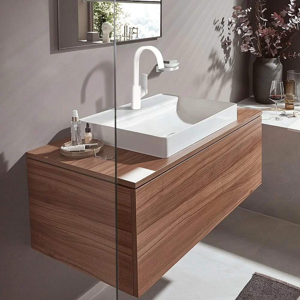 Смеситель для раковины Hansgrohe Vivenis 75032700 белый матовый