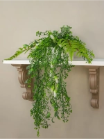 Искусственные цветы на стену в кашпо