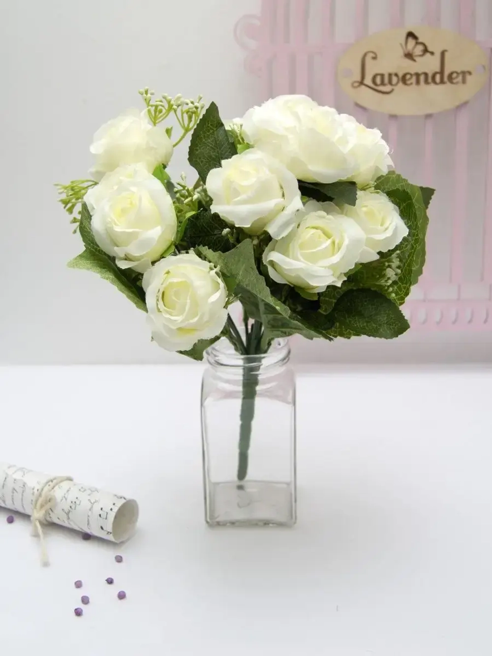 Букет искусственных роз