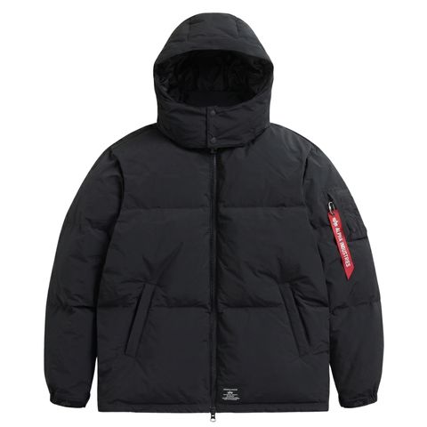 Парка Alpha Industries Puffer Parka Black (Черная)