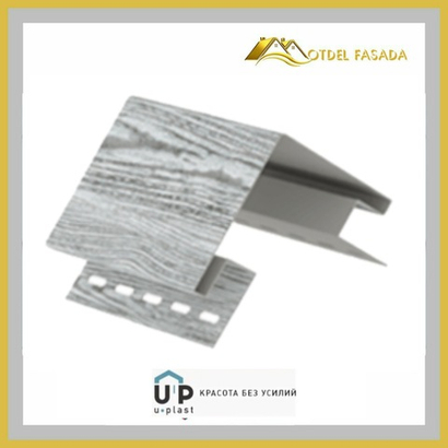 Внешний угол Ю-Пласт Hokla Винтаж пепел 3050мм