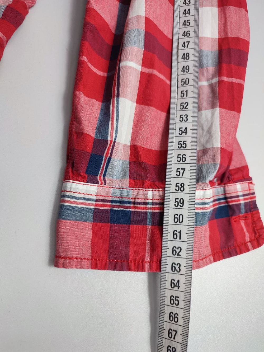 Рубашка O'stin в клетку 46 размер