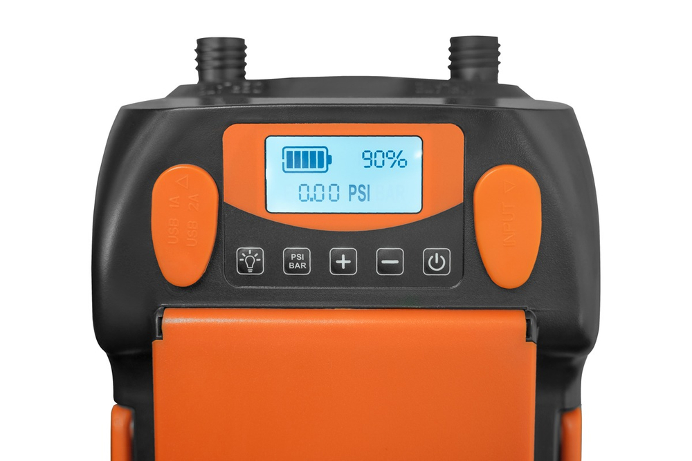 Насос высокого давления (полного цикла) со встроенным аккумулятором HT-790 для лодок ПВХ и SUP досок