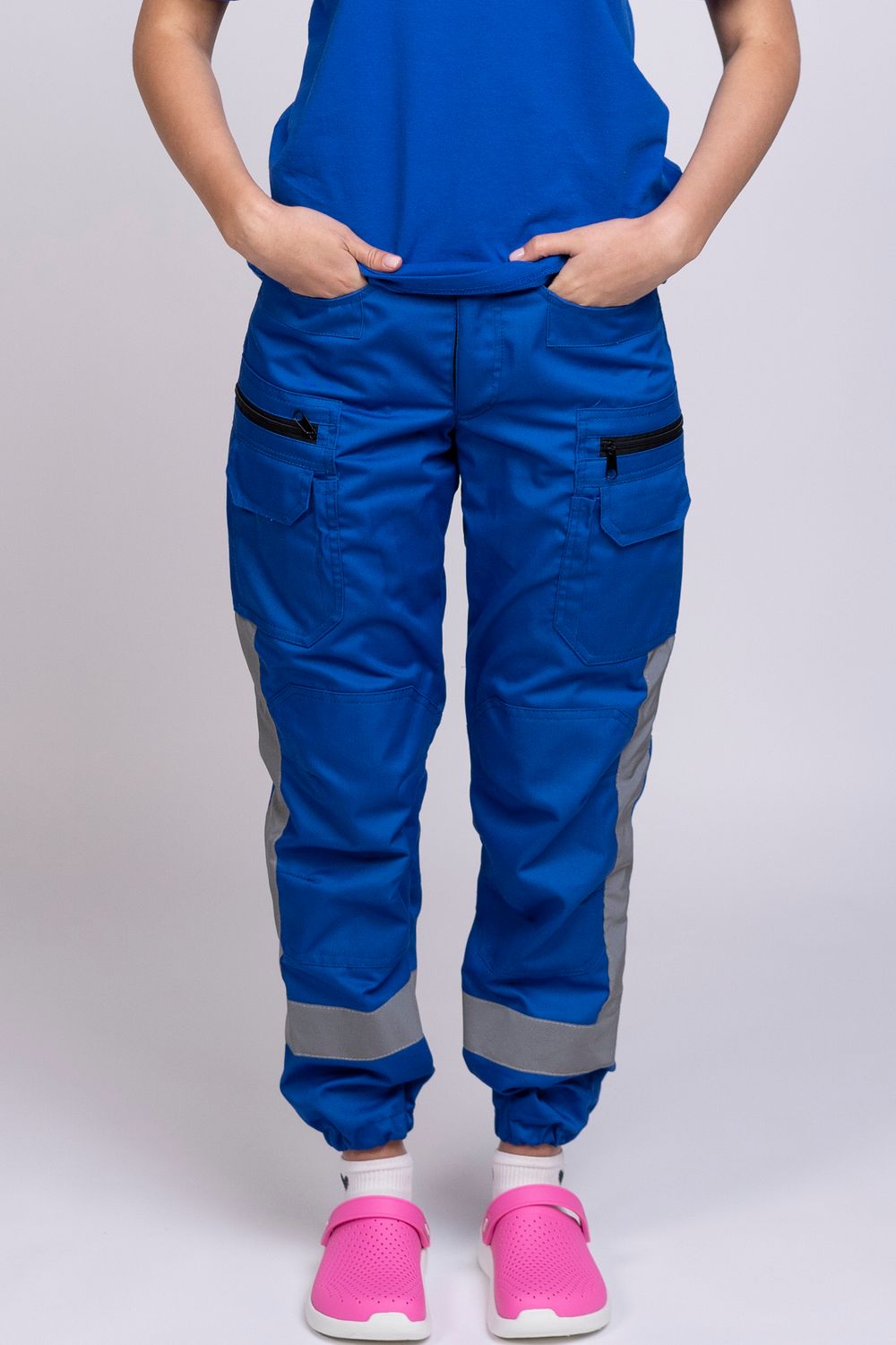 Брюки-джоггеры демисезонные женские Скорая помощь MedicLine