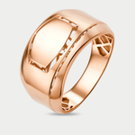 Мужское кольцо из розового золота 585 пробы без вставки (арт. 900541-1000)