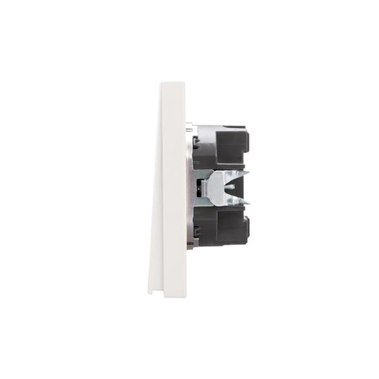 Выключатель STRONG 1 кл с подсветкой 10А с/у жемчуг KRANZ