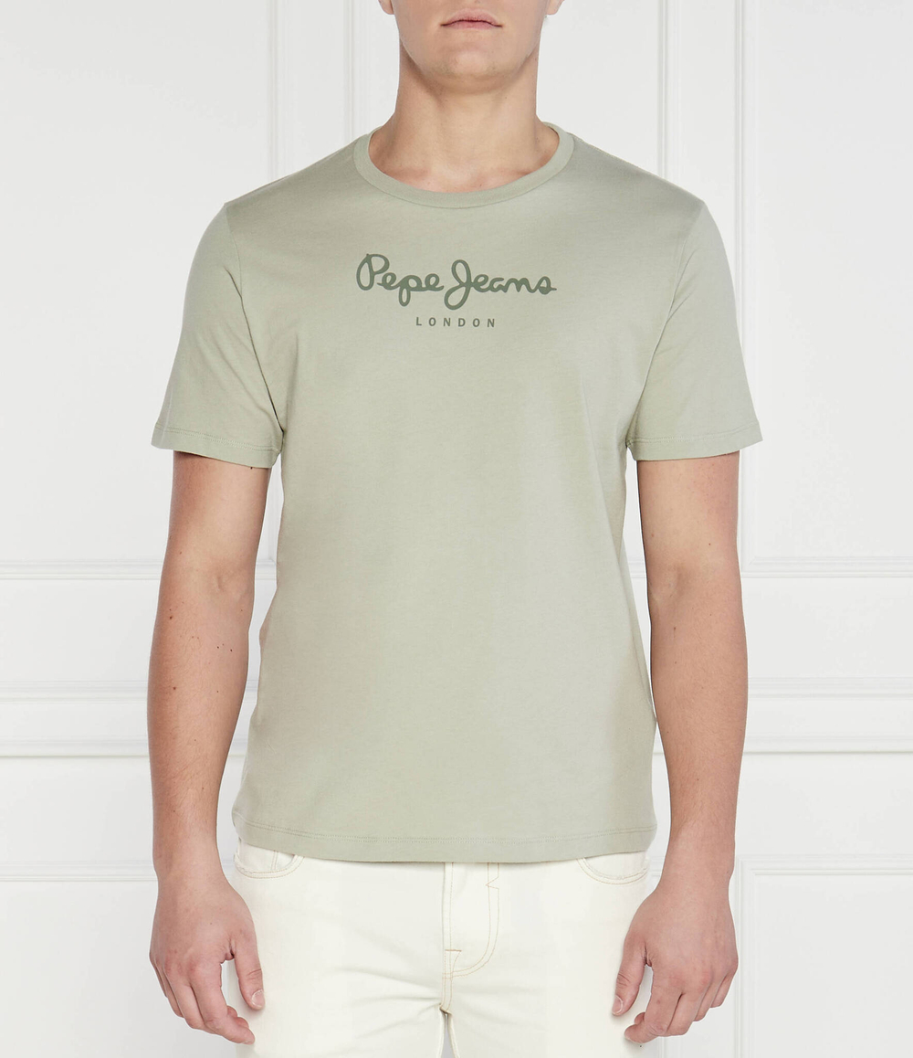 Футболка Pepe Jeans London - оливковый(PM508208)