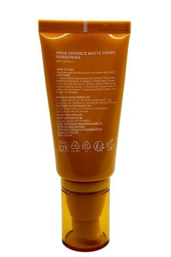 Anua Invisible Matte SPF 50 PA+++ Finish  солнцезащитный крем состав
