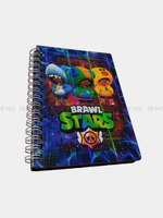 Деревянный блокнот Brawl Stars