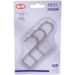 Крючки металлические в наборе 2шт S - формы «VOSTOKDOM», нагрузка 2кг
