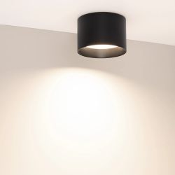 Светильник SP-BISCOTTO-R120-12W Warm3300-MIX (BK, 80 deg, 230V) (Arlight, IP54 Металл, 5 лет) 055010