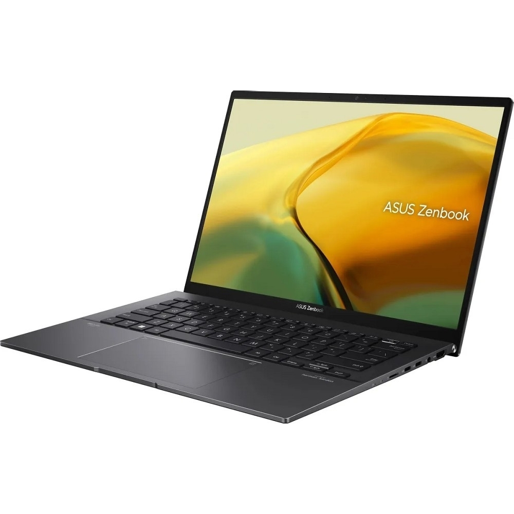 Ноутбук ASUS Zenbook 14 UM3402YA-KP811W [90NB0W95-M01JM0] Jade Black 14" (WQXGA 2560x1600 Ryzen 5 7430U / 16GB / SSD1TB / AMD Radeon / FingerPrint / Backlit / Win11Home)