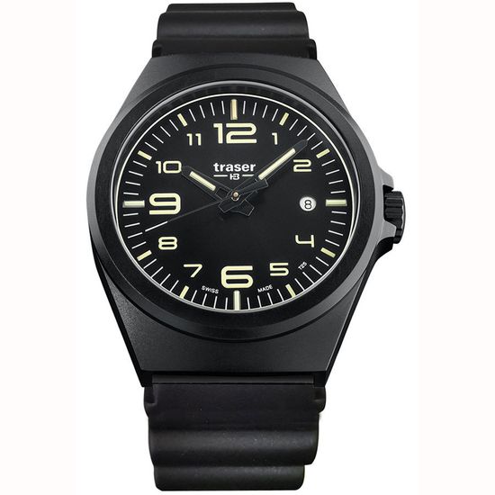 Швейцарские тактические часы Traser P59 ESSENTIAL M BLACK 108219
