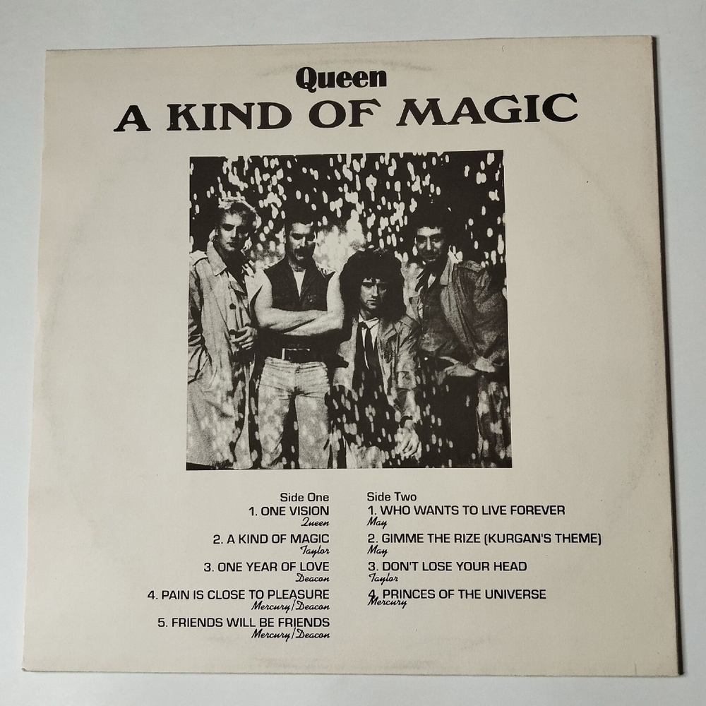 Винтажная виниловая пластинка LP Queen A Kind Of Magic (Россия 1994)