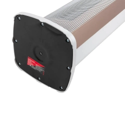 Тепловентилятор электрический поворотный (220V,2000W,S обогрева 20м?,защита от перегрева+пульт ДУ) FORCEKRAFT FK-NSB-200E