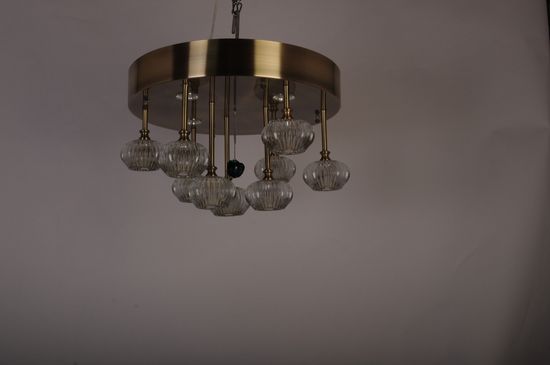 Люстра потолочная MANNE PL.7440-9+4(BR) d50