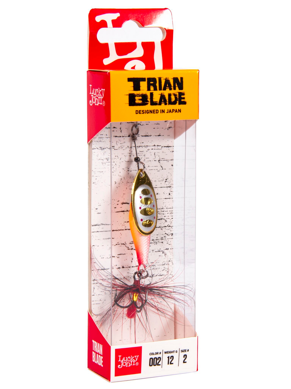 Блесна вращ. Lucky John TRIAN BLADE ROUND 12.0г 002 в блистере