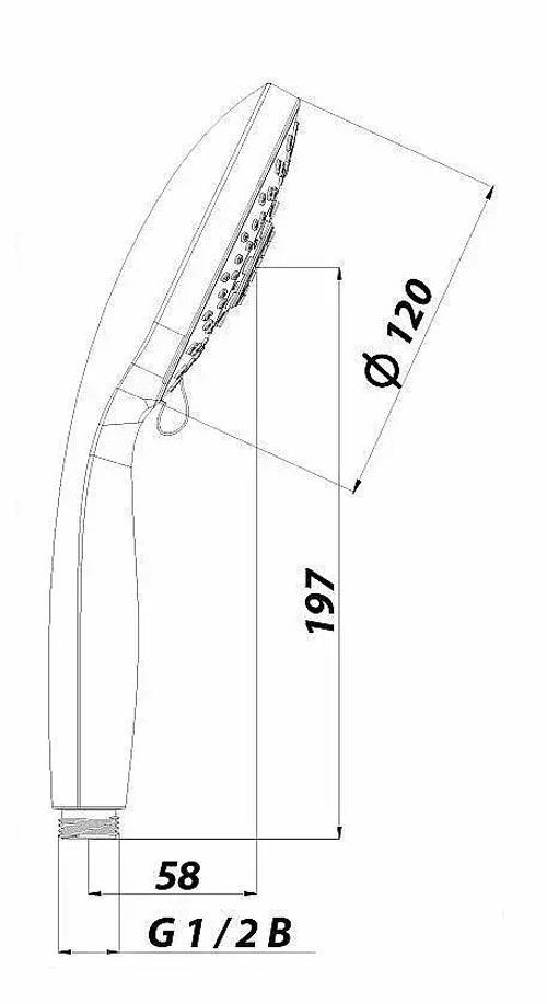 Лейка для душа LM0315C