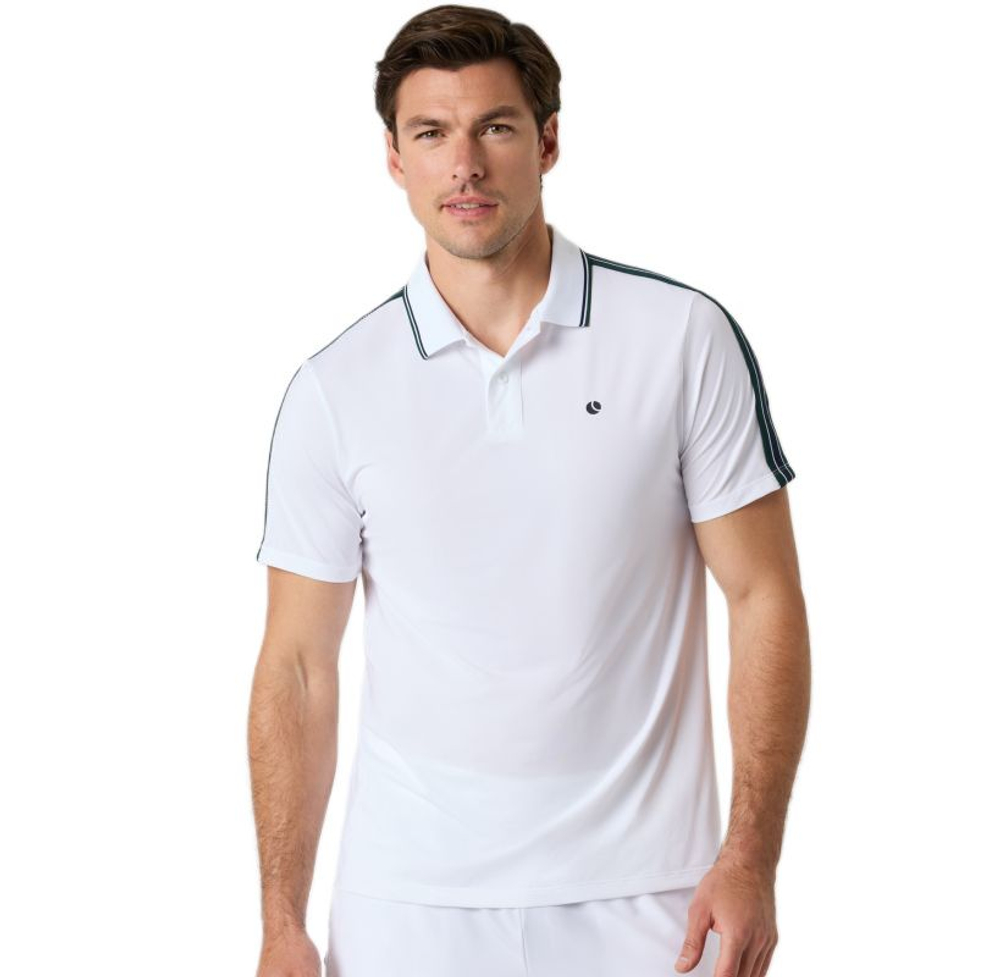 Теннисное поло Bj_rn Borg Retro - brilliant white