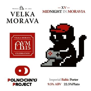Банка 0.33 XV Midnight In Moravia // Velka Morava x Midnight Project