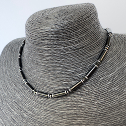 Чокер "Линия силы" с агатом и шпинелью