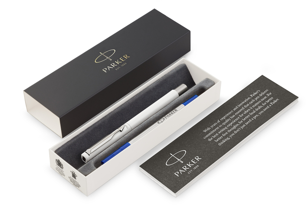 Ручка-роллер Parker Vector Standard T01, цвет: White