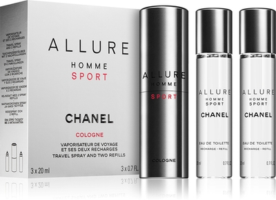 Chanel Allure Homme Sport Cologne Одеколон (1х пополнение + 2х пополнение) для мужчин