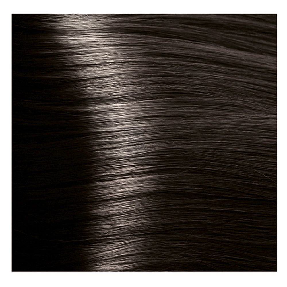 Крем краска для волос с гиалуроновой кислотой Kapous, 100 мл - HY 6.12 Темный блондин табачный