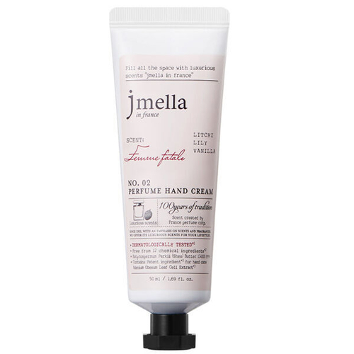 Парфюмированный крем для рук Jmella In France Femme Fatale Perfume Hand Cream, 50мл